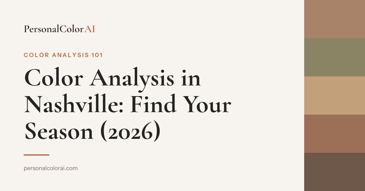 Color Analysis in Nashville: Find Your Best Colors — Korean color analysis palette