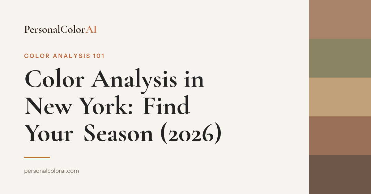 Color Analysis in New York: Find Your Season Without the SoHo Price Tag — Korean color analysis palette