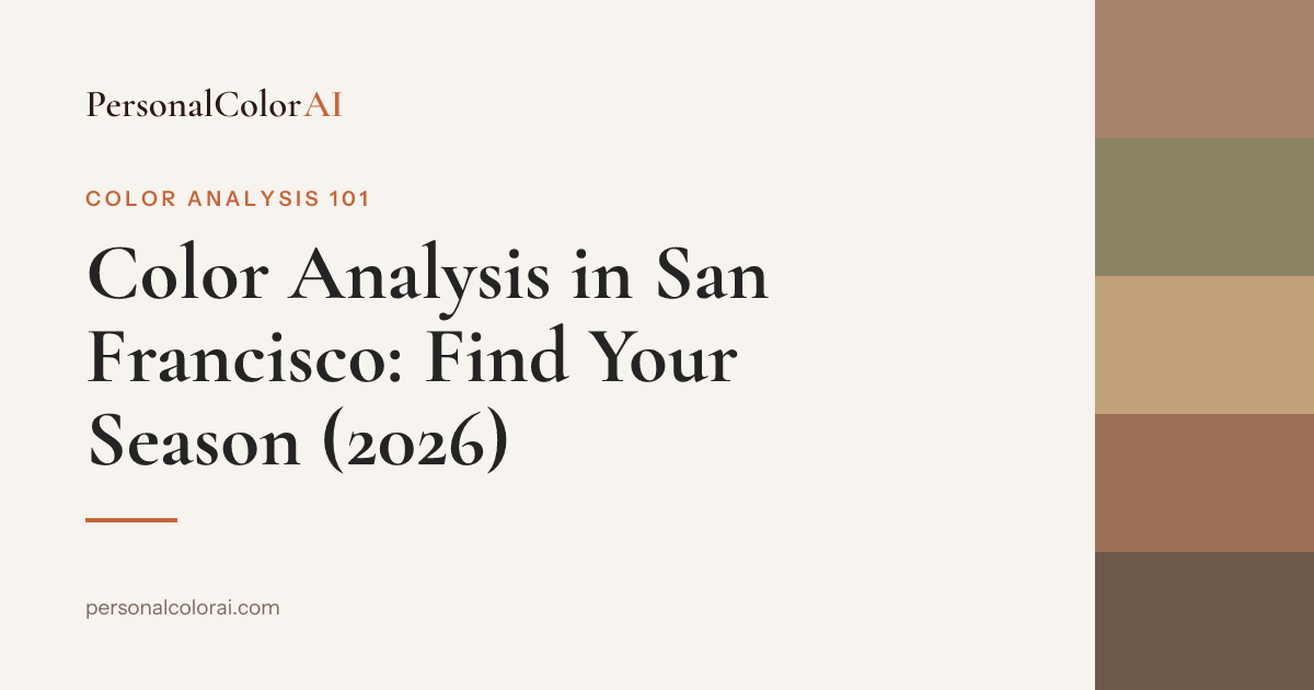 Color Analysis in San Francisco: Find Your Best Colors — Korean color analysis palette