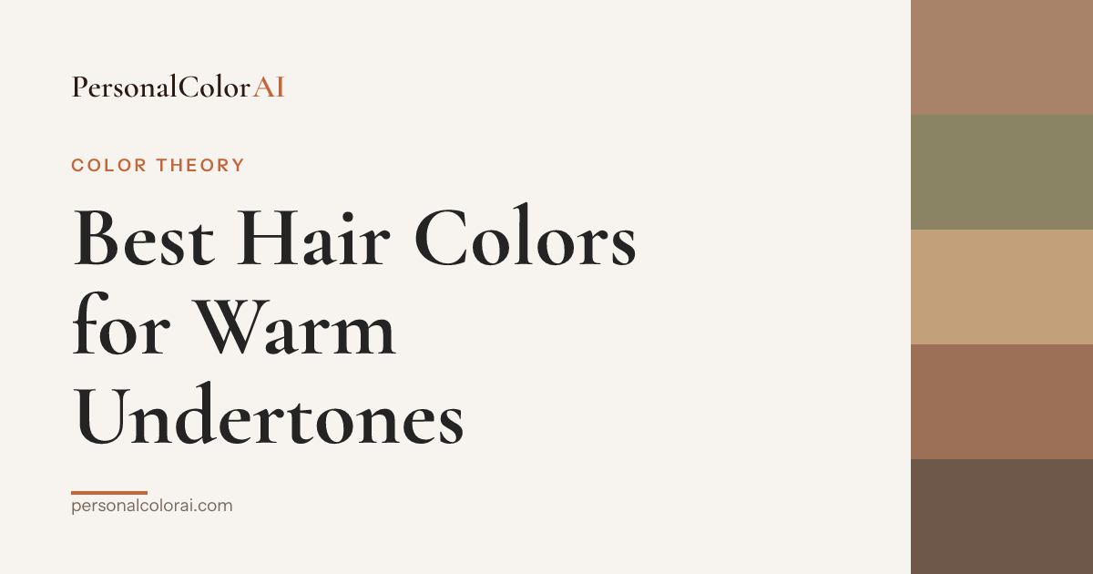 Best Hair Colors for Warm Undertones: Golden, Honey, Copper & Auburn — Korean color analysis palette