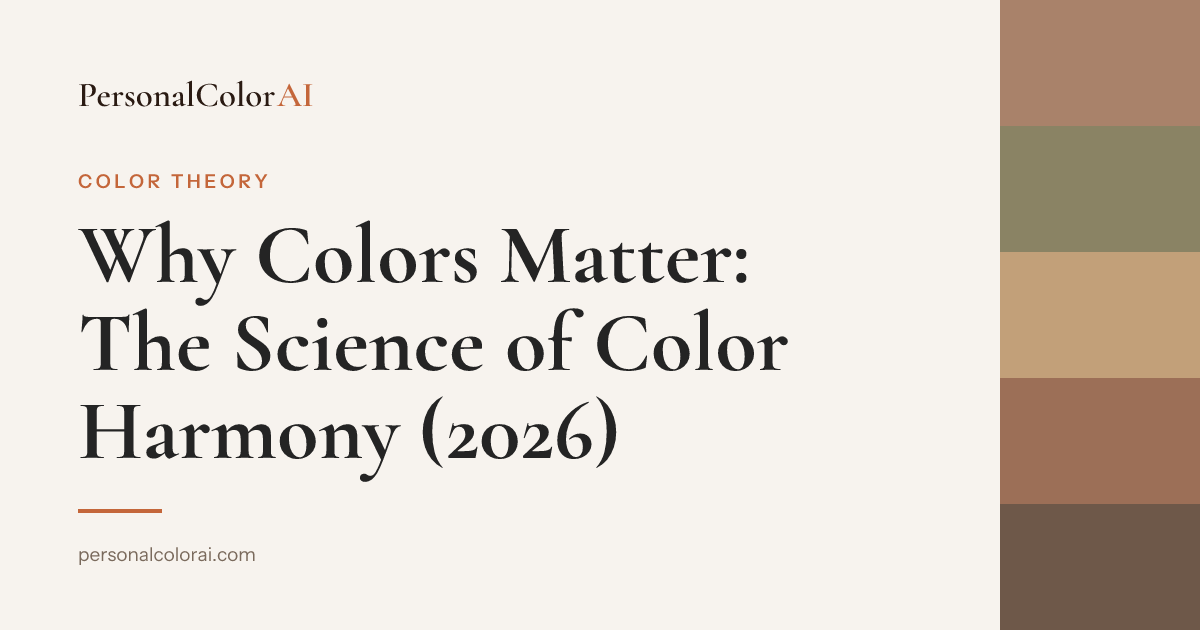 Why Colors Matter: The Science Behind Your Best Look — Korean color analysis palette