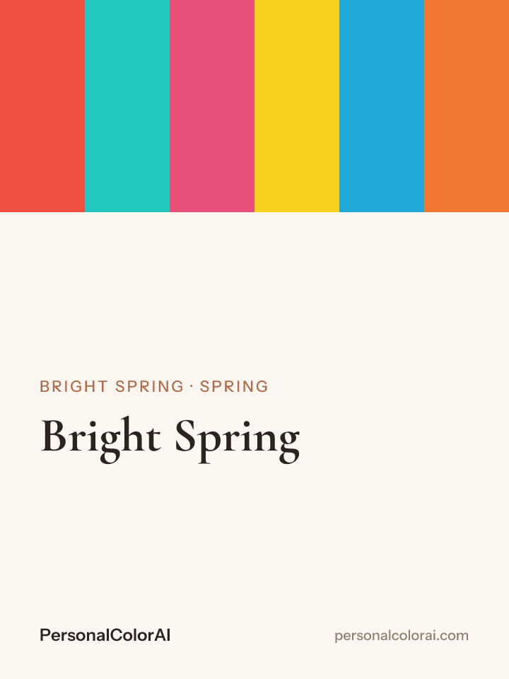 Bright Spring Color Palette: Your Best Colors