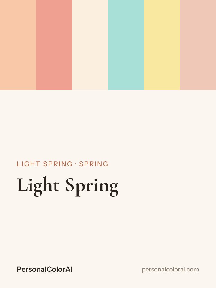 Light Spring Color Palette: Your Best Colors