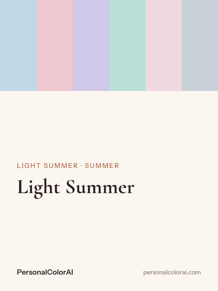 Light Summer Color Palette: Your Best Colors