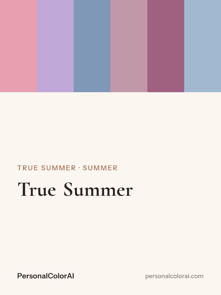 True Summer Color Palette: Your Best Colors