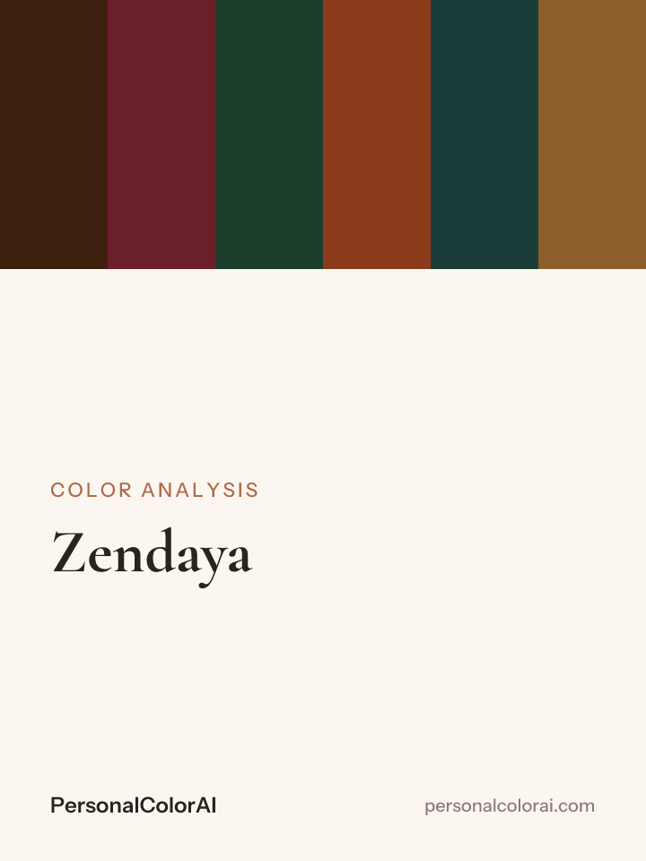 What Color Season Is Zendaya?